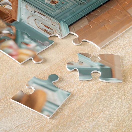 Petite Pastry Pantry Whimsical Kitchen ジグソーパズル (側面)