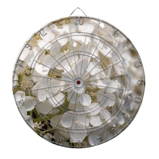 Petites fleurs blanches ダーツボード (正面)