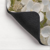 Petites fleurs blanches マウスパッド (コーナー)
