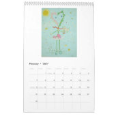 petitpaintpaintdraw 2027 カレンダー (2月 2027)