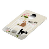 PetitRose "子猫美しいサロン"，マグネット マグネット (左側)