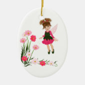 PetitRose "少し花の妖精"、オーナメント セラミックオーナメント (正面)