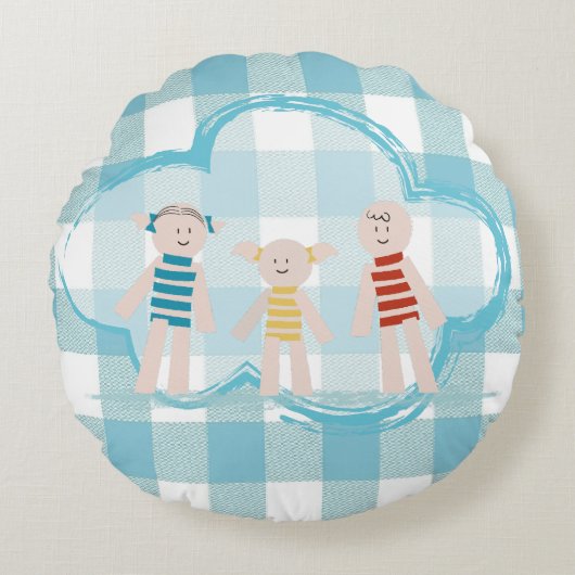 Petits Habitants - Canciones para Soñar ラウンドクッション (正面)