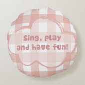 Petits Habitants - Canciones para Soñar ラウンドクッション (裏面)