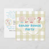 Petits Habitants - Canciones para Soñar 招待状 (正面/裏面)