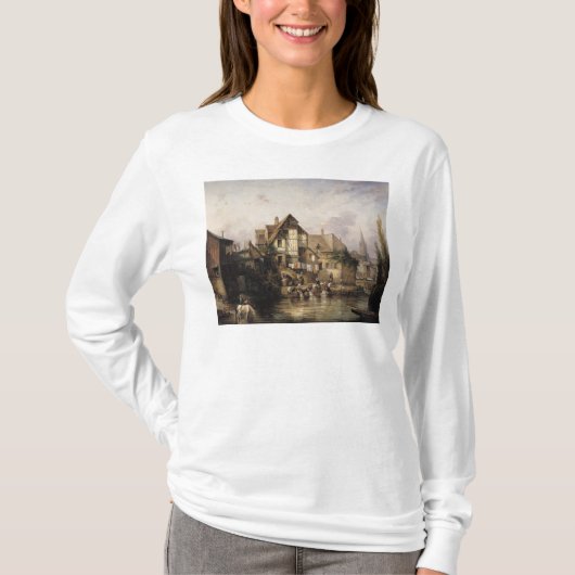 Petits Mursの洗浄ハウス Tシャツ (正面)