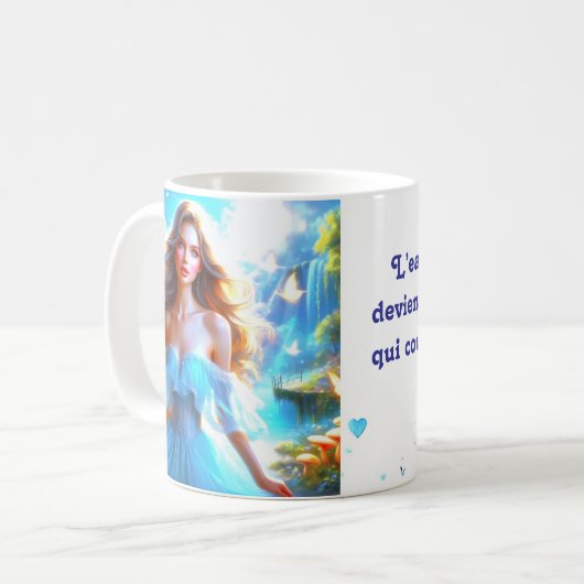 Petits pas, grands changements コーヒーマグカップ (正面左)