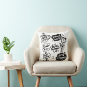 Petits plaisirs du quotidien en doodles クッション (椅子)