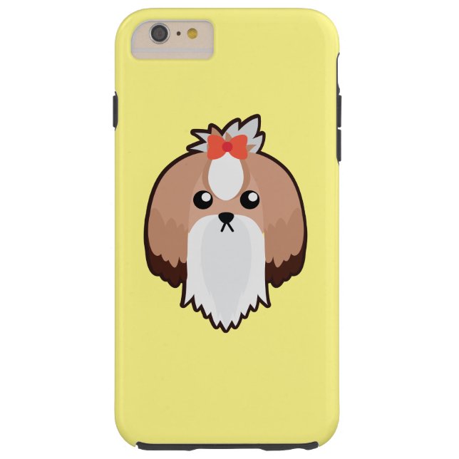 Petoryのシーズー（犬）のTzuのiPhoneの場合 Case-Mate iPhoneケース (裏面)