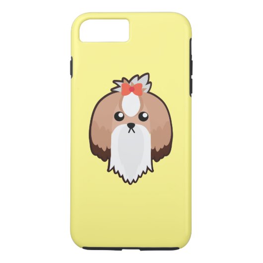 Petoryのシーズー（犬）のTzuのiPhoneの場合 Case-Mate iPhoneケース (裏面)