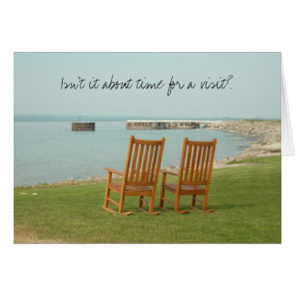 Petoskeyの椅子(…訪問の時間)