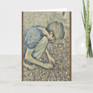 "Petoskey石狩り"のカード サンキューカード