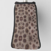 Petoskey Stone michigan state stone fossil ゴルフヘッドカバー (回転90)