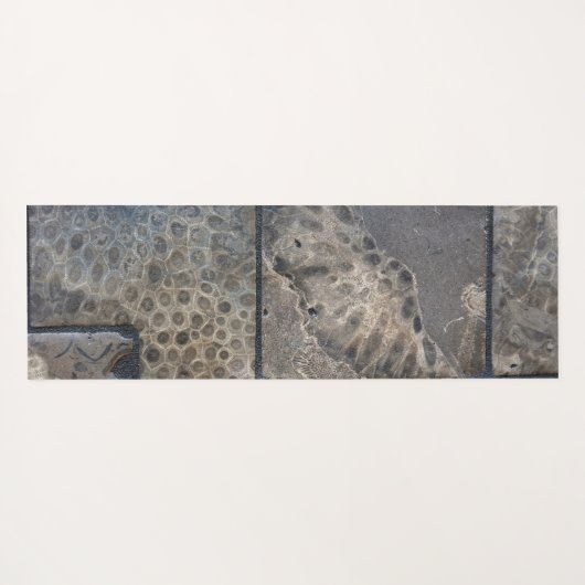 Petosky Stone Pattern ヨガマット (裏面(横))