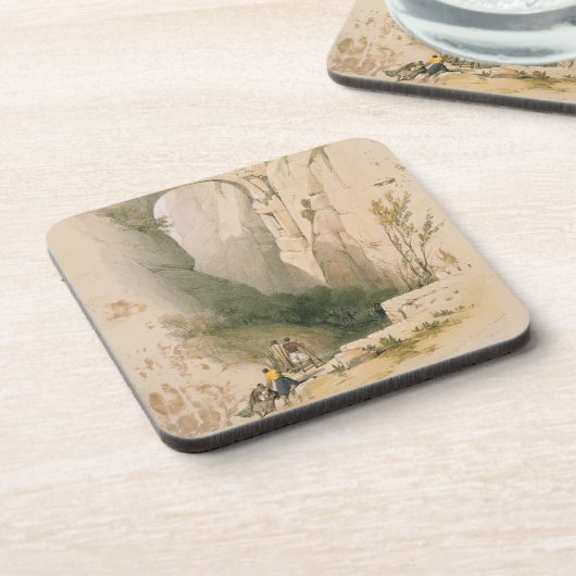 Petrに導く峡谷を交差させる凱旋門 コースター (左側)