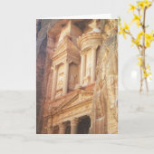 Petraの宝庫の建物 カード (黄色い花)