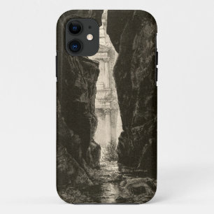Petraヨルダンユネスコの伝統の場所の版木、銅版、版画 iPhone 11 ケース