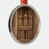 Petra、ヨルダンの宝庫 メタルオーナメント (右)