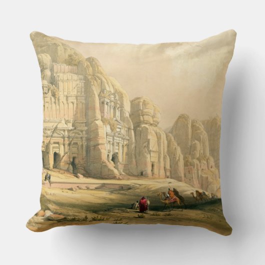 Petra、1839年は3月8日、容積IIIからの96をのめっきします クッション (正面)