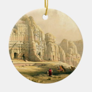 Petra、1839年は3月8日、容積IIIからの96をのめっきします セラミックオーナメント