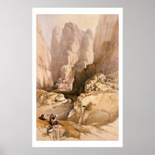 Petra、1839年3月10日への入口は、98をからのめっきします ポスター
