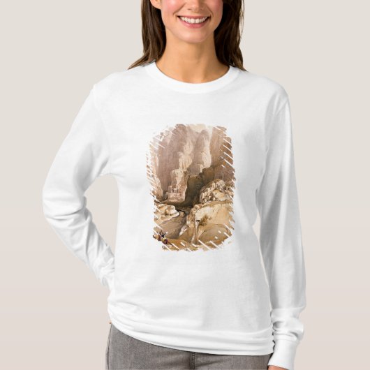 Petra、1839年3月10日への入口は、98をからのめっきします Tシャツ (正面)