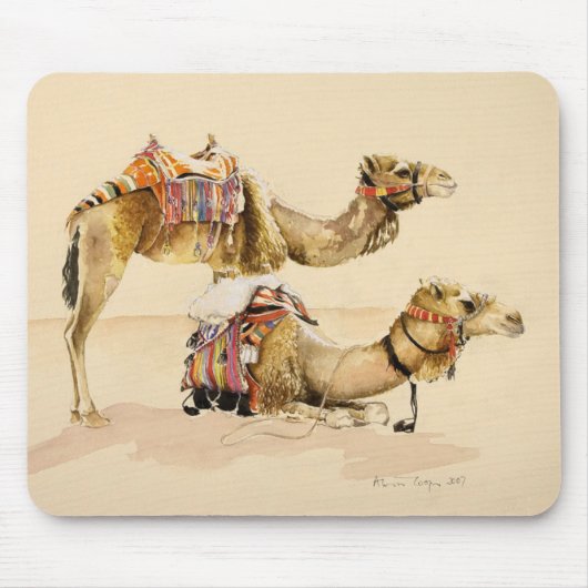 Petra 2007年からのラクダ マウスパッド (正面)