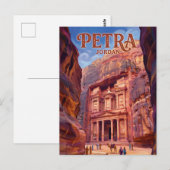 Petra Jordan ポストカード (正面/裏面)
