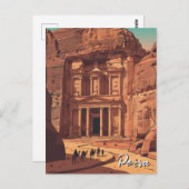 Petra Jordan Travel ポストカード (正面/裏面)