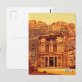 Petra Jordan Travel ポストカード (正面/裏面)