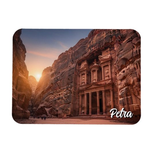 Petra Jordan Travel マグネット (横)