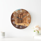 Petra Jordan Travel ラージ壁時計 (ホーム)