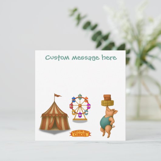 Petra pig balancing act (スタンド正面)