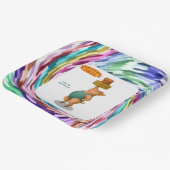 Petra pig balancing act ペーパープレート (傾斜あり)