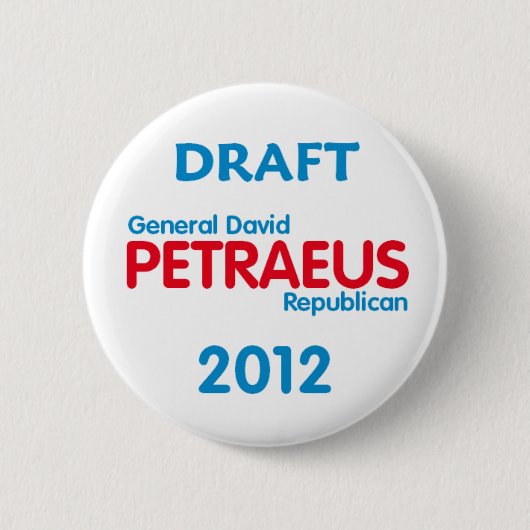 PETRAEUS 2012ボタン 缶バッジ (正面)