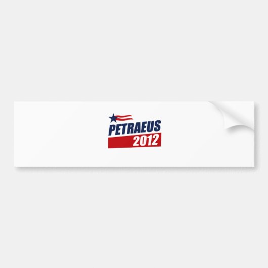 PETRAEUS 2012年 バンパーステッカー (正面)