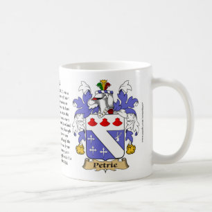 Petrie、起源、意味および頂上 コーヒーマグカップ