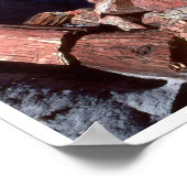 Petriefied Wood, Petrified Forest NP, Arizona ポスター (角)