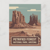 Petrified Forest National Park ポストカード (正面)