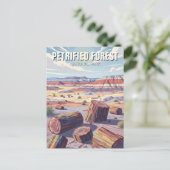 Petrified Forest National Park ポストカード (スタンド正面)