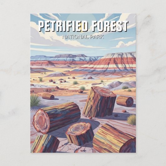 Petrified Forest National Park ポストカード (正面)