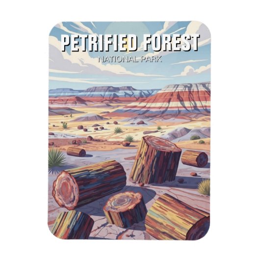 Petrified Forest National Park マグネット (縦)