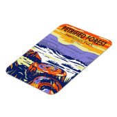 Petrified Forest National Park Arizona Vintage マグネット (左側)