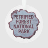 Petrified Forest National Park Tree stump オーナメント (裏面)