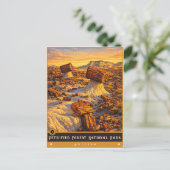 Petrified Forest National Park | Vintage Postcard ポストカード (スタンド正面)
