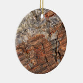 Petrified LogクローズアップI セラミックオーナメント (右)