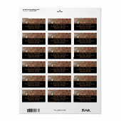 Petrified Log Closeup I ラベル (フルシート)