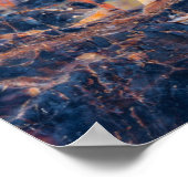 Petrified wood detail, Arizona ポスター (角)