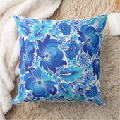 Petrikivka Ukrainian traditional folk art. クッション (ブランケット)