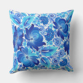 Petrikivka Ukrainian traditional folk art. クッション (裏面)